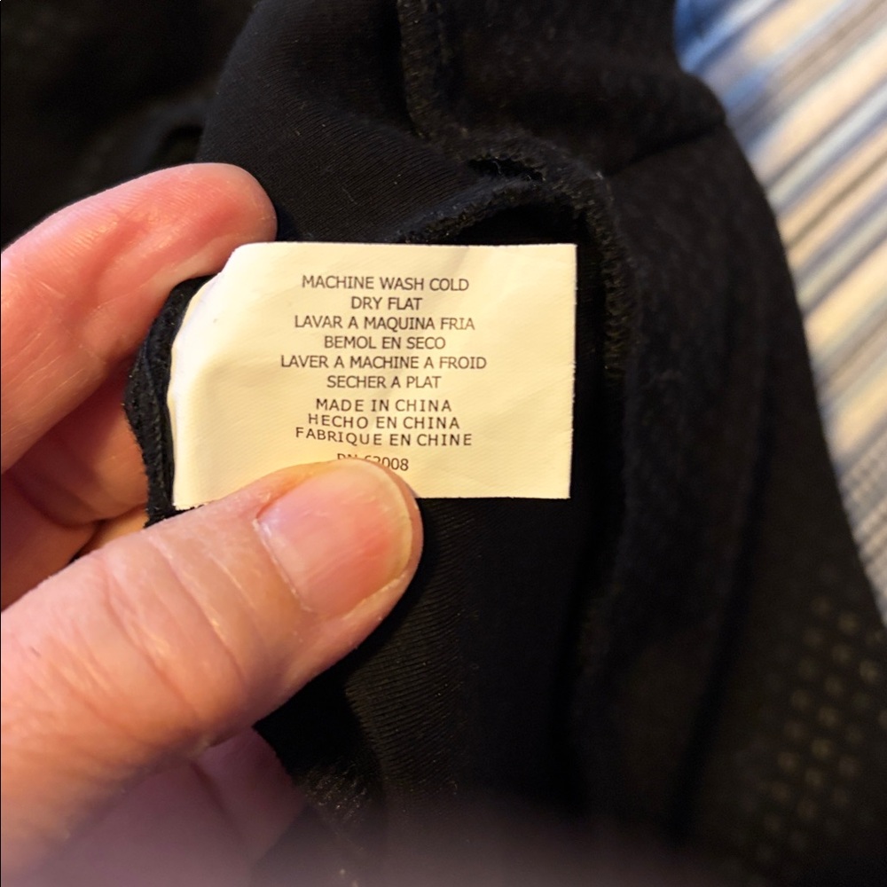 Insight Women's Pull-on Black on Black Pants Size 8 - Picture 4 of 5